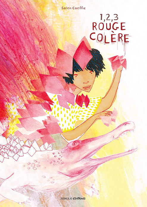 Couverture du livre 1,2,3... Rouge Colère
