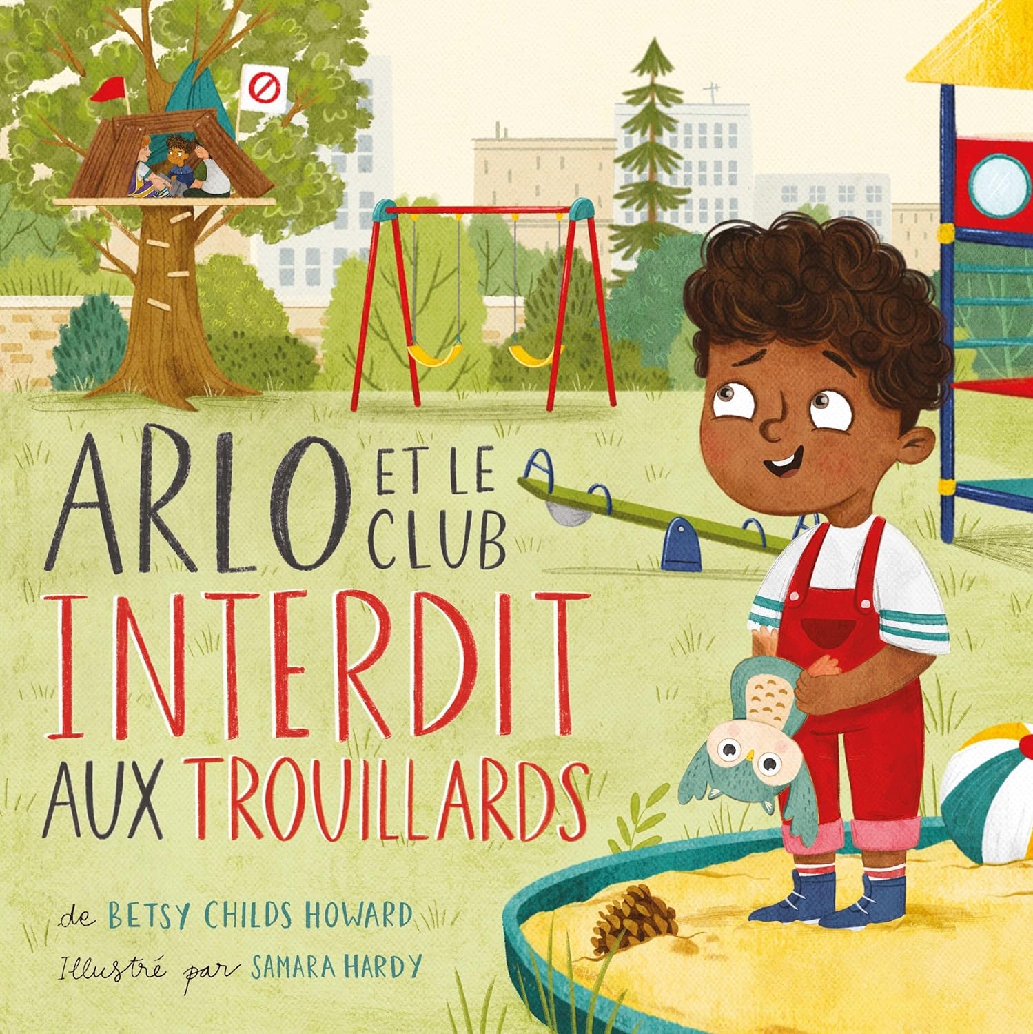 Couverture du livre Arlo et le club interdit aux trouillards