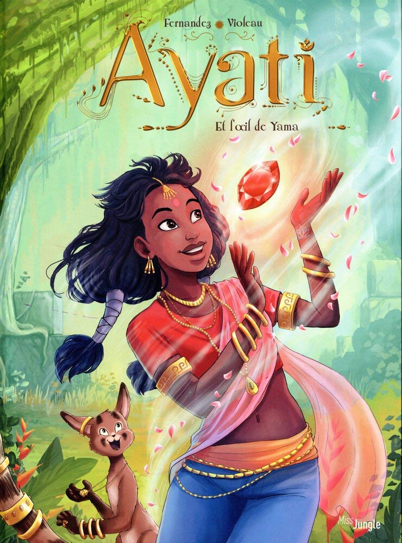 Couverture du livre Ayati - tome 2 : Et l'oeil de Yama