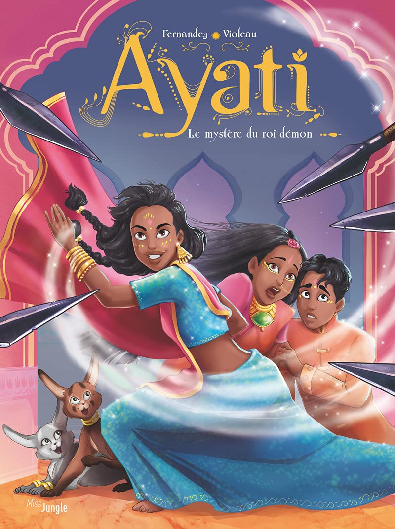 Couverture du livre Ayati - tome 3 Le mystère du roi démon