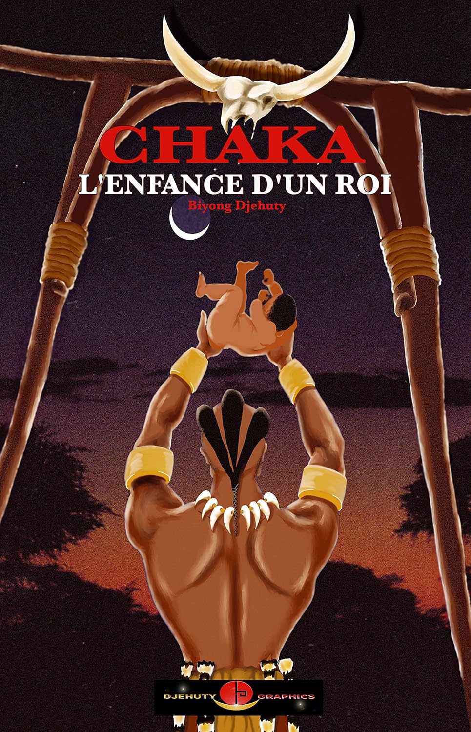 Couverture du livre Chaka l'enfance d'un roi