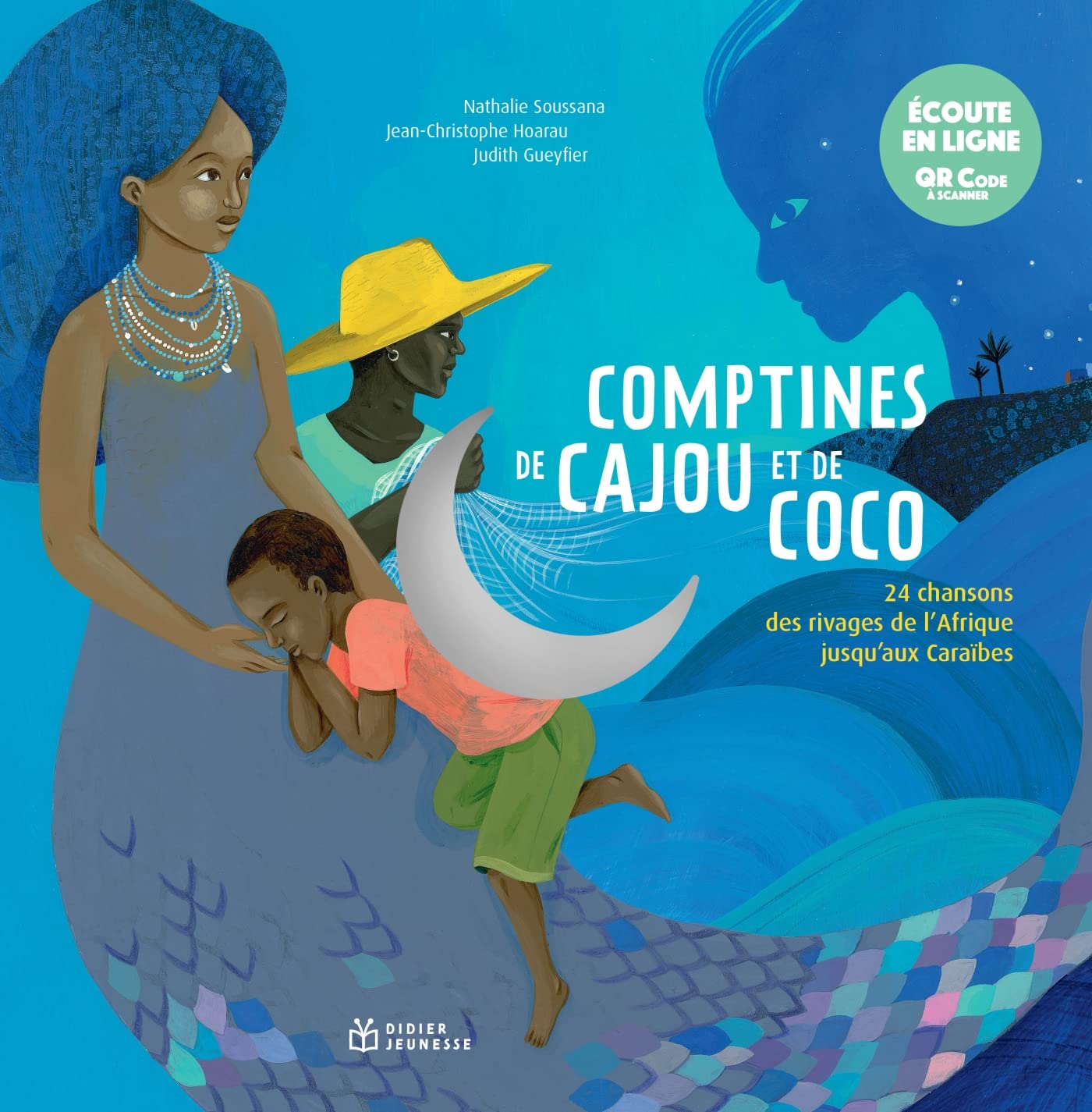 Couverture du livre Comptines de cajou et de coco. 24 chansons ...