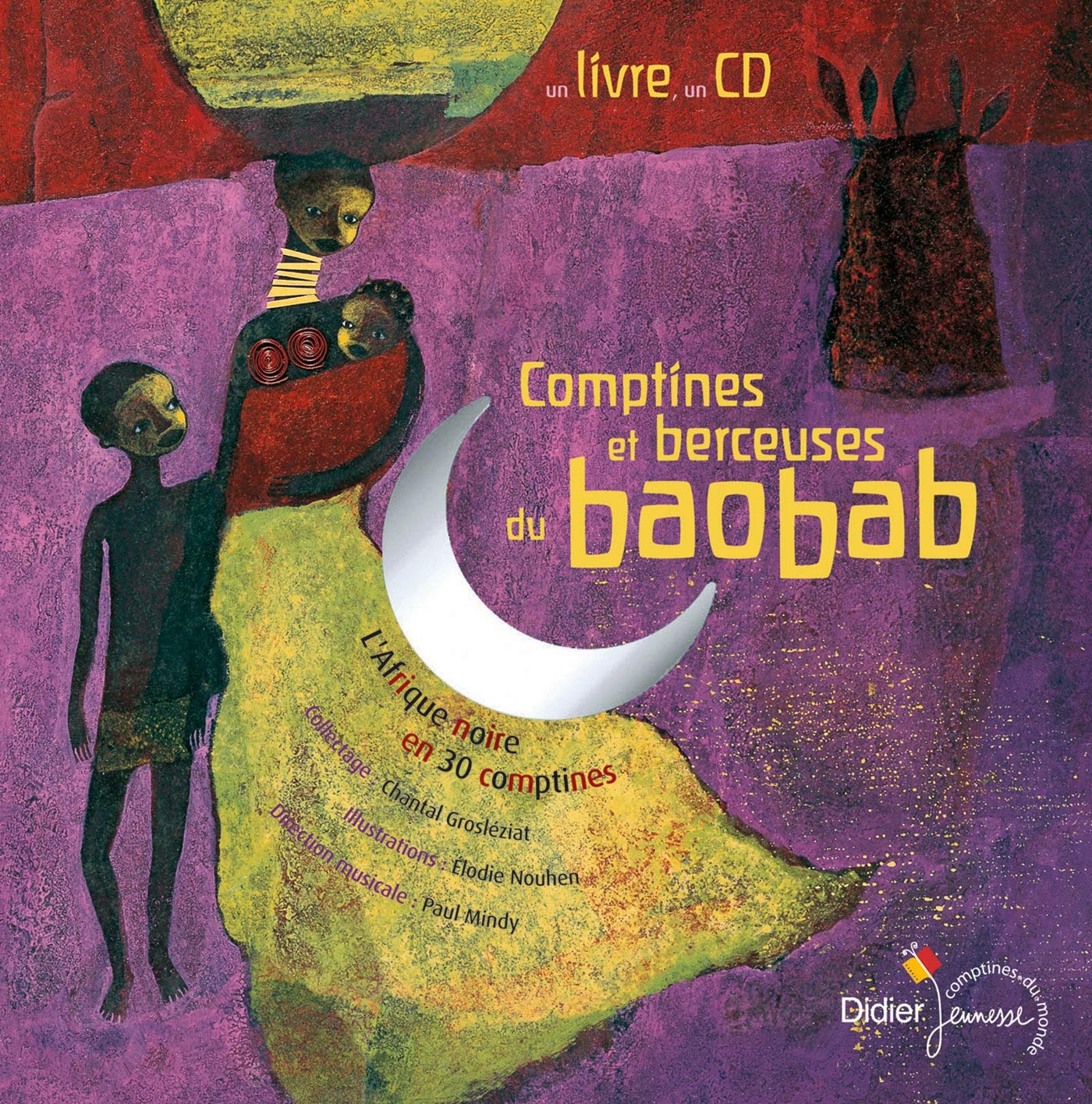 Couverture du livre Comptines et berceuses du Baobab