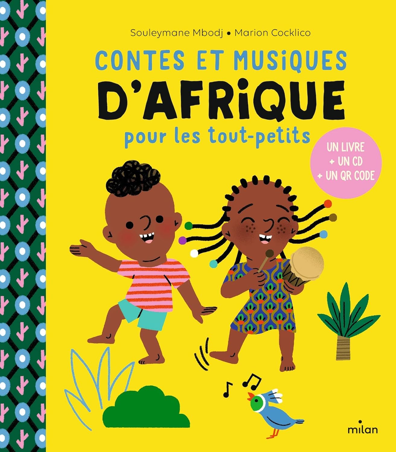 Couverture du livre Contes et musique d'Afrique pour les tout-petits *