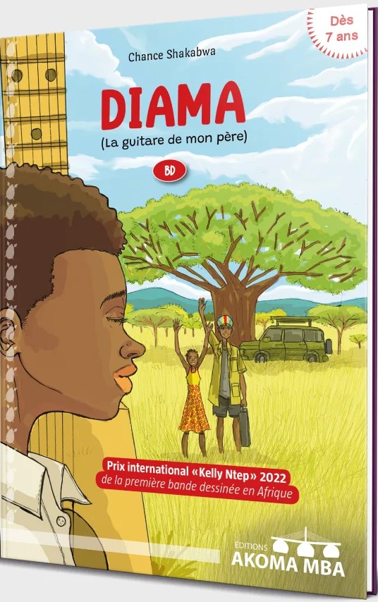 Couverture du livre DIAMA (La guitare de mon père)