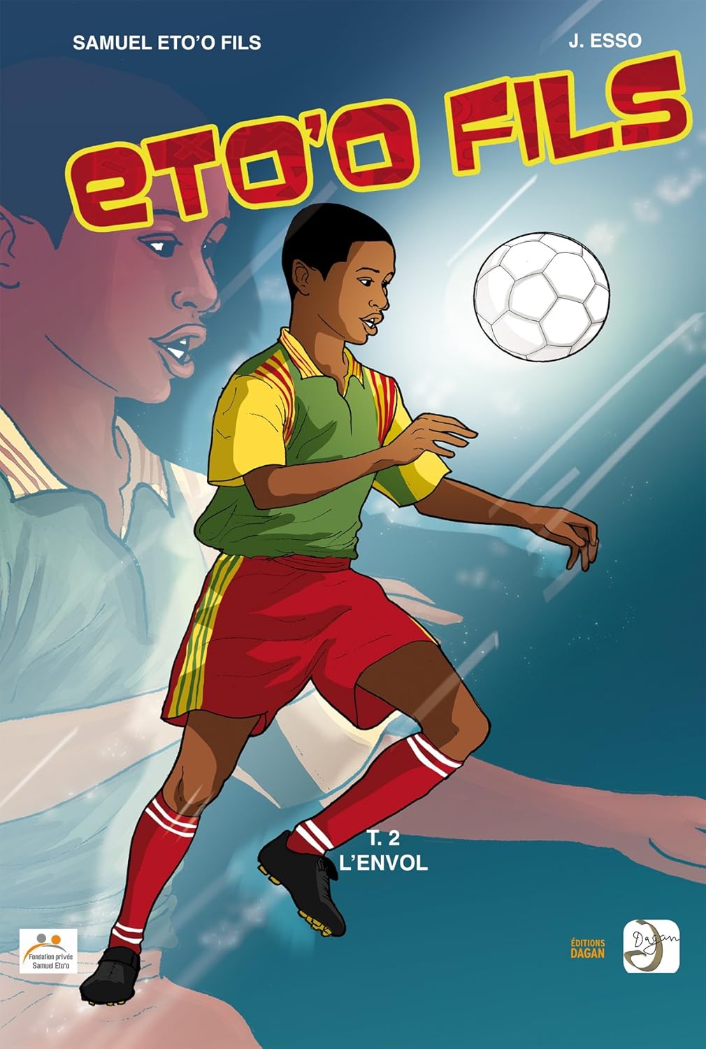 Couverture du livre Eto'o fils - Tome 2 - L'envol