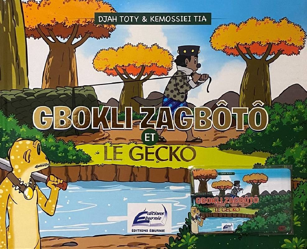 Couverture du livre Gbokli Zagbôtô et le Gecko