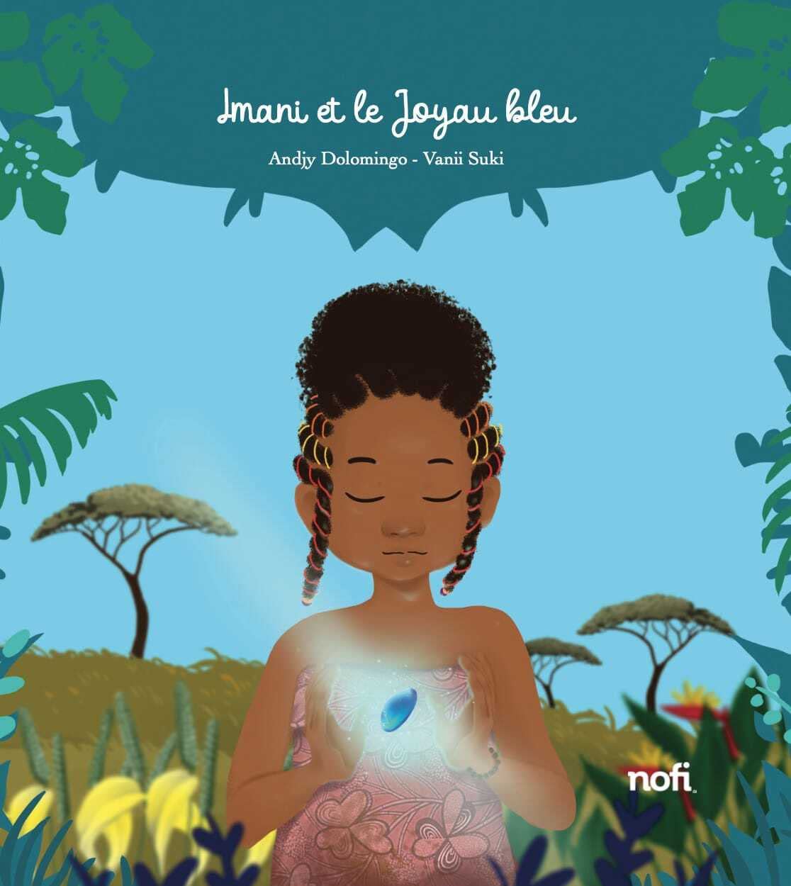 Couverture du livre Imani et le joyau bleu