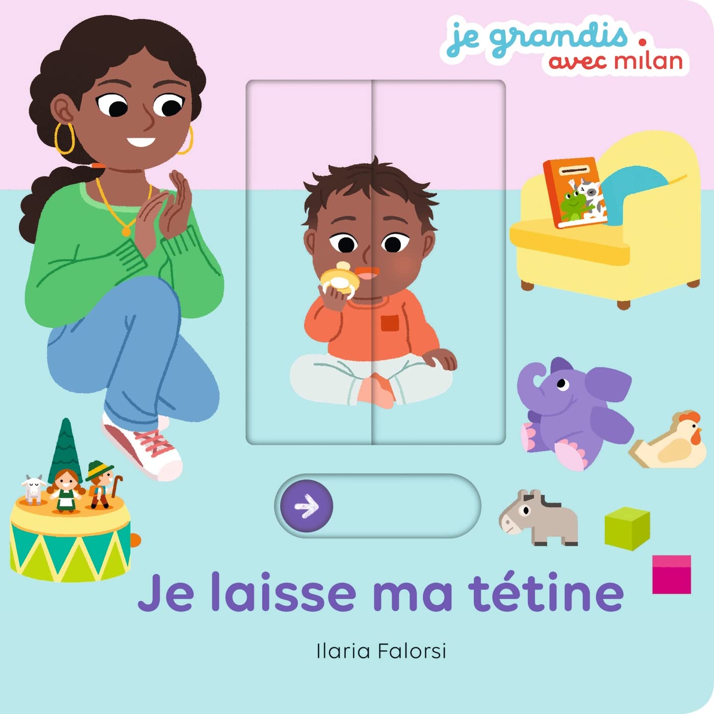 Couverture du livre Je laisse ma tétine