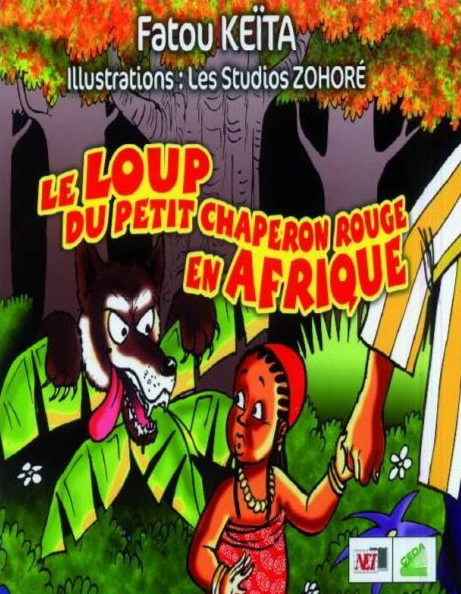 Couverture du livre Le loup du petit chaperon rouge en Afrique