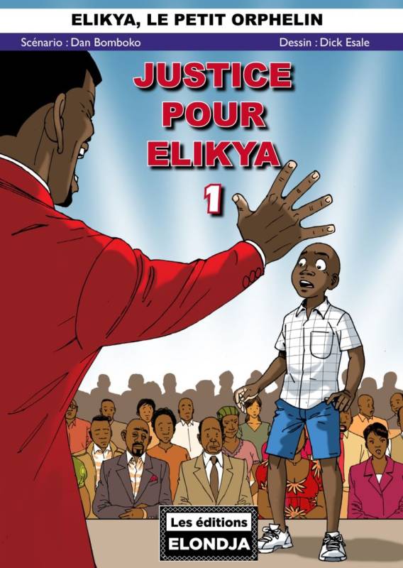 Couverture du livre Justice pour Elikya. Tome 1