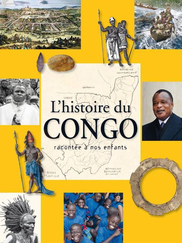 Couverture du livre L'histoire du Congo racontée à nos enfants