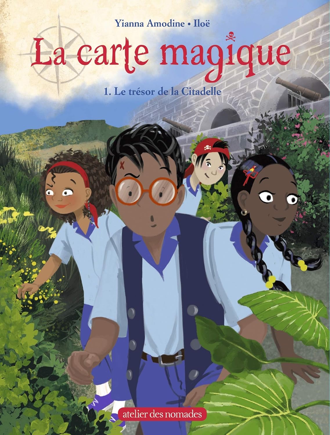 Couverture du livre La carte magique. Tome 1 - Le trésor de la Citadelle