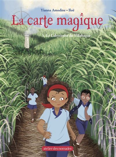 Couverture du livre La carte magique. Tome 3 - Le Labyrinthe de Villebague
