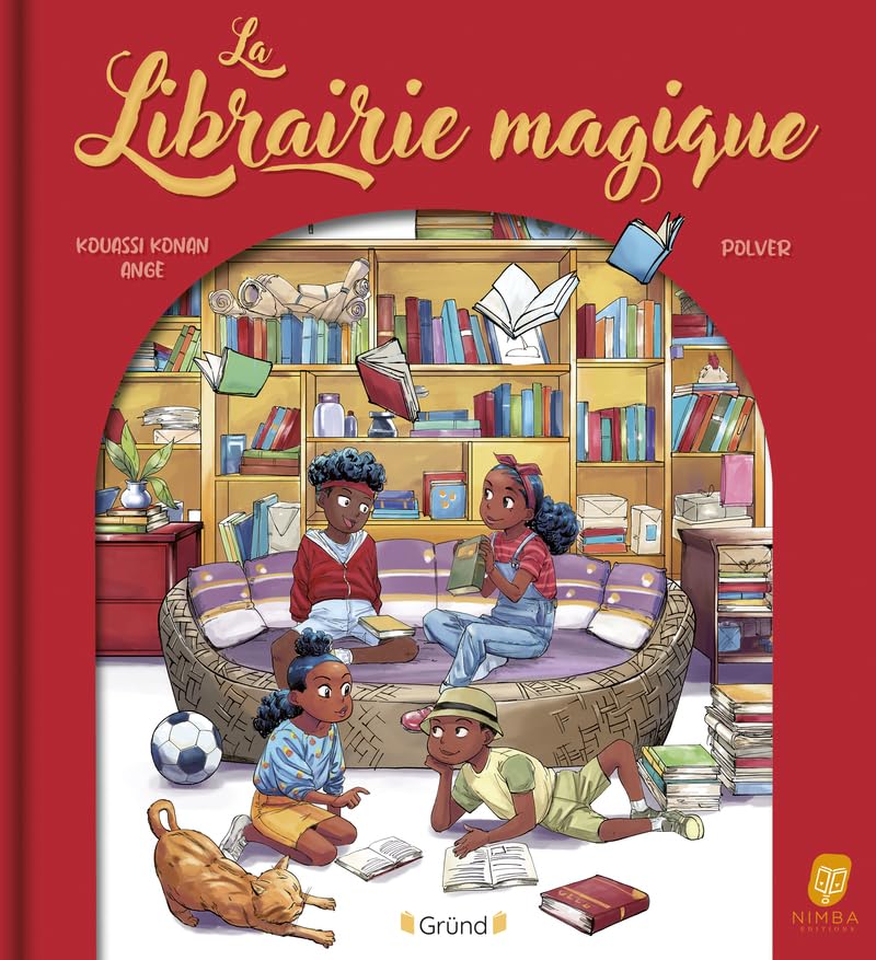 Couverture du livre La librairie magique