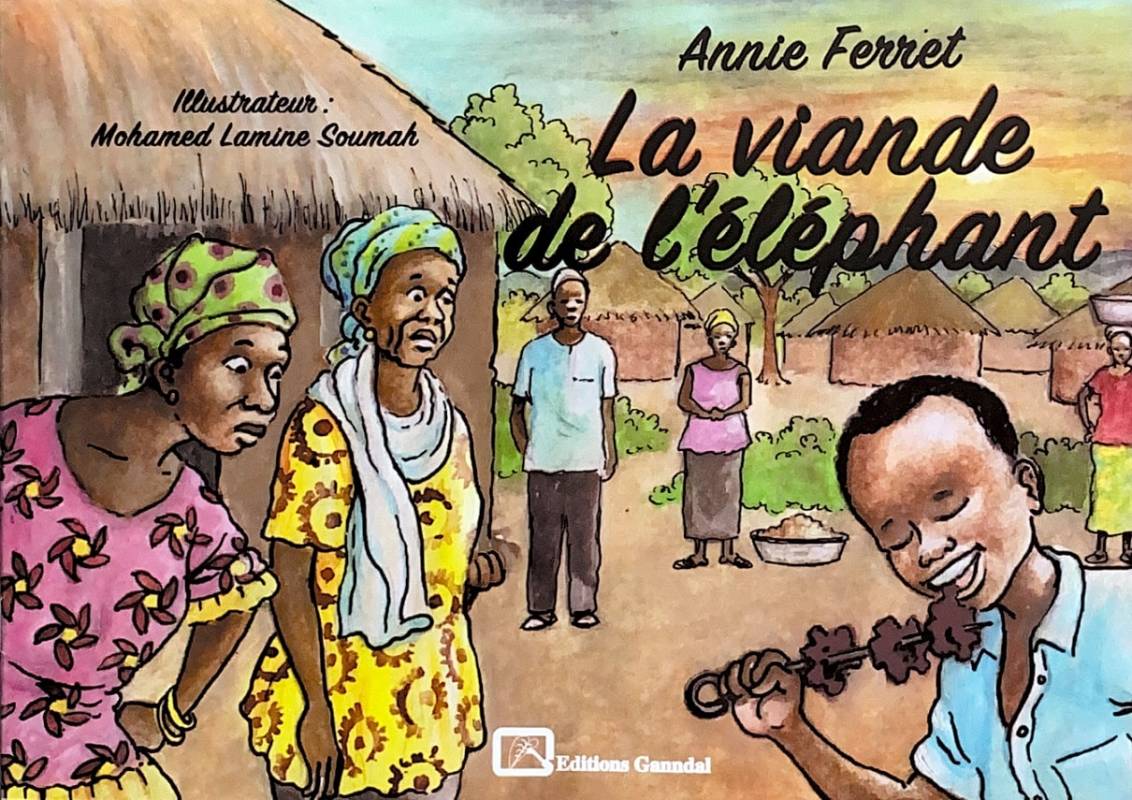 Couverture du livre La viande de l'éléphant