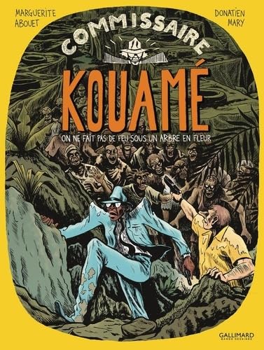 Couverture du livre Commissaire Kouamé - On ne fait pas de feu sous un arbre en fleur Tome 3