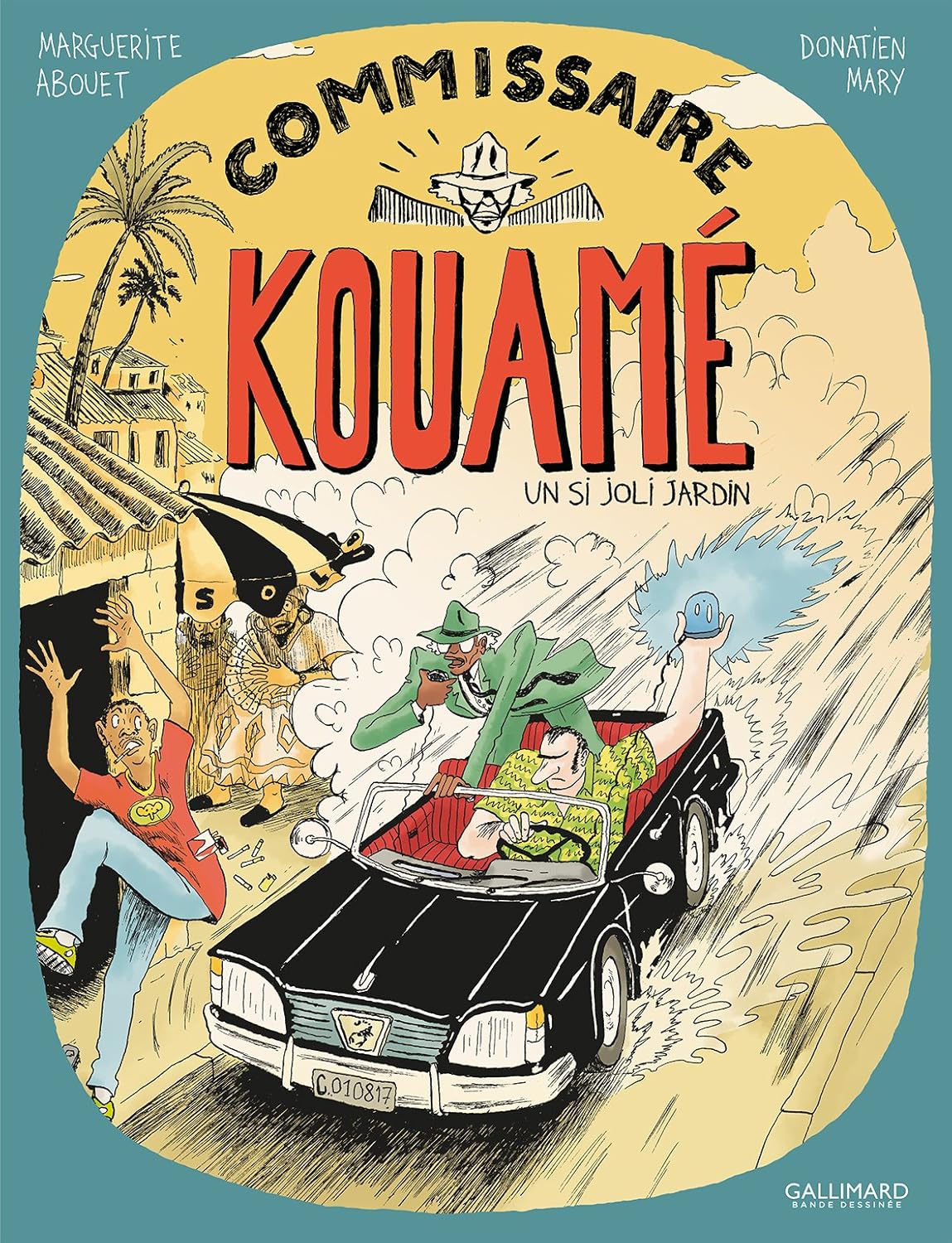 Couverture du livre Commissaire Kouamé - Un si joli jardin Tome 1