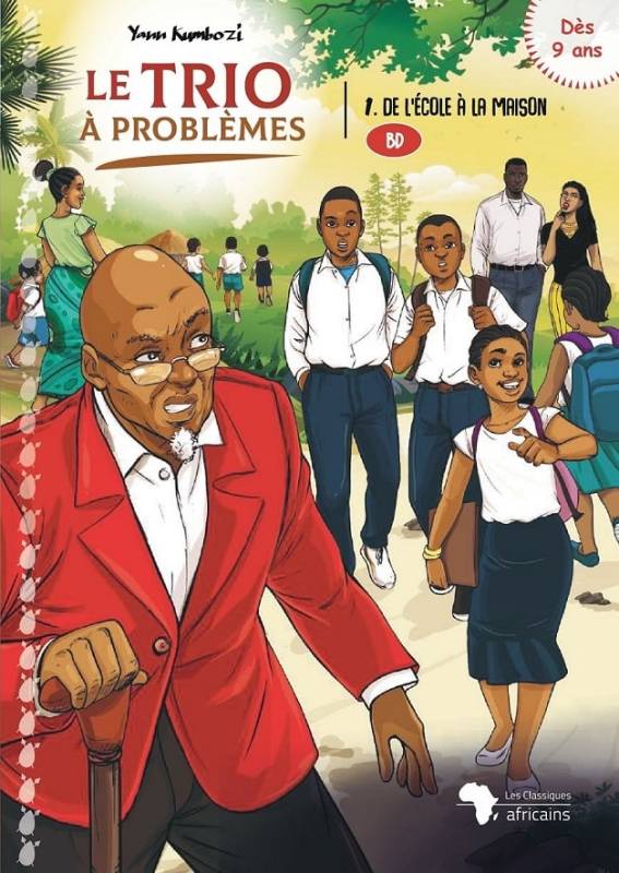 Couverture du livre Le trio à problèmes - Tome 1: De l’école à la maison