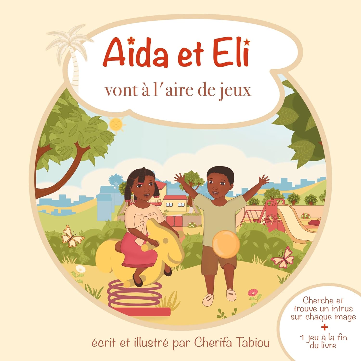 Couverture du livre Aïda et Eli vont à l'aire de jeux