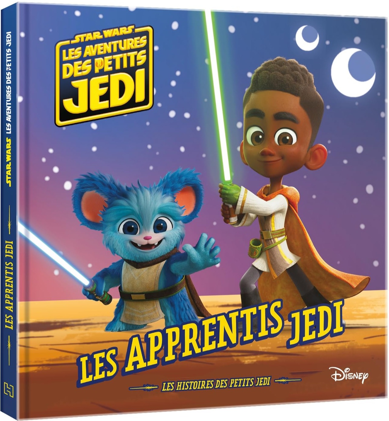 Couverture du livre Les Aventures des Petits Jedi – Les Apprentis Jedi – STAR WARS