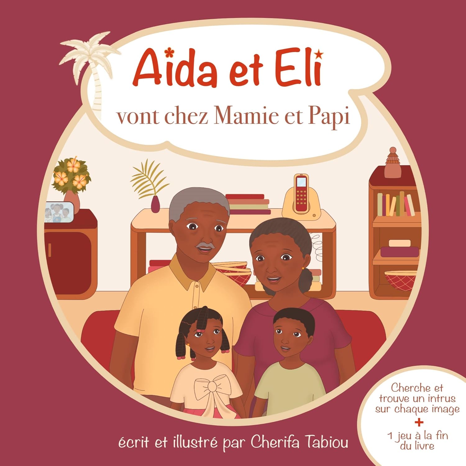 Couverture du livre Aïda et Eli vont chez Mamie et Papi