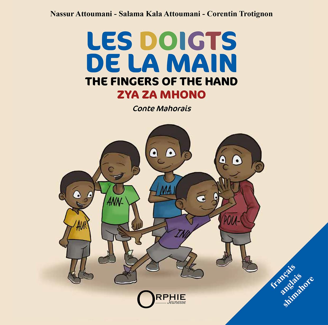 Couverture du livre Les doigts de la main