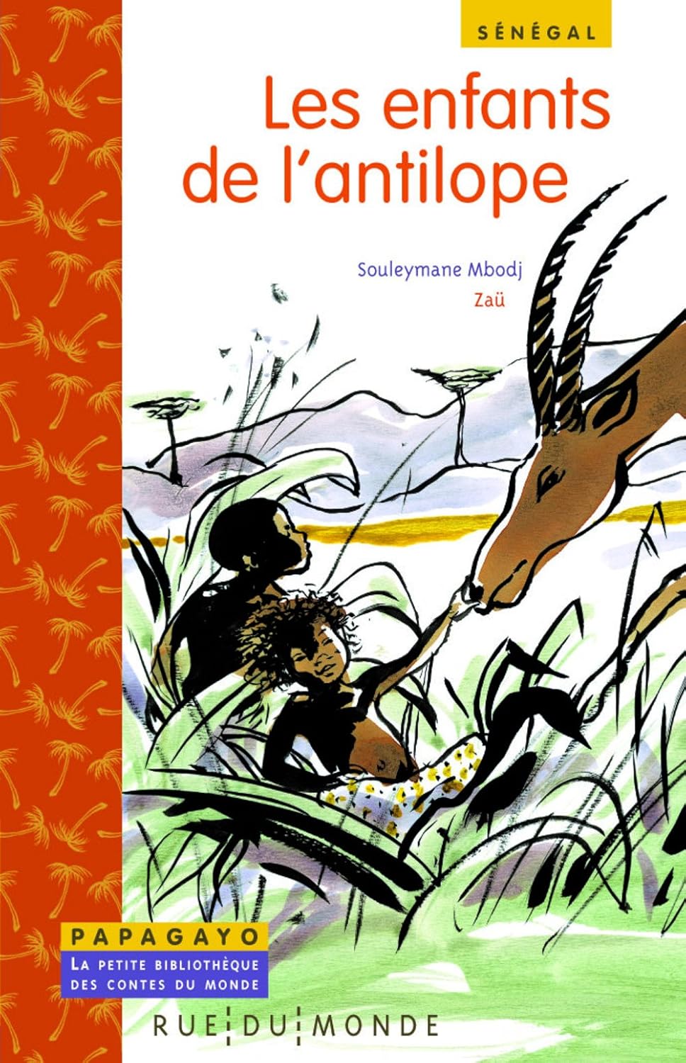 Couverture du livre Les enfants de l'antilope