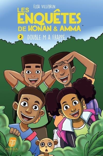 Couverture du livre Les enquêtes de Konan & Amma - Tome 2 : Double M a frappé