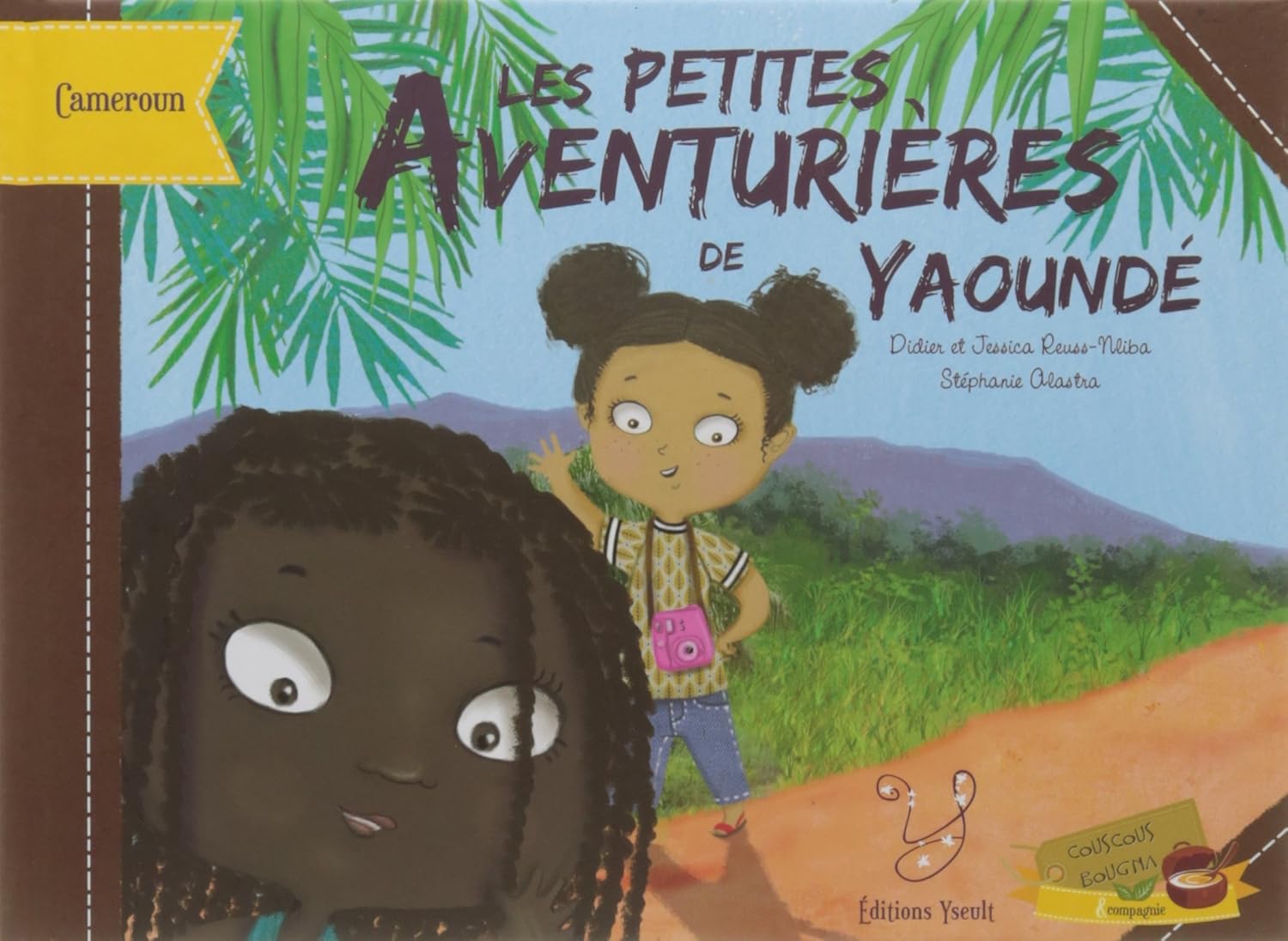 Couverture du livre Les petites aventurières de Yaoundé