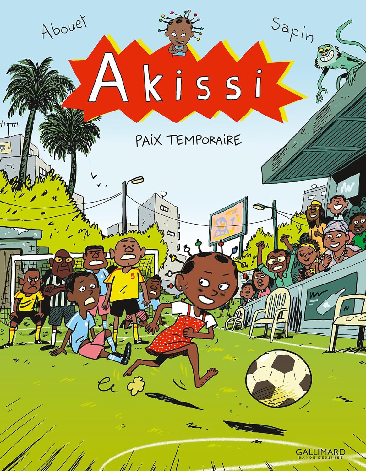 Couverture du livre Akissi - Paix temporaire