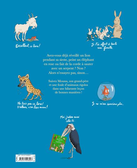 Image numéro 1 provenant du livre 30 choses à ne surtout pas faire avec les animaux !