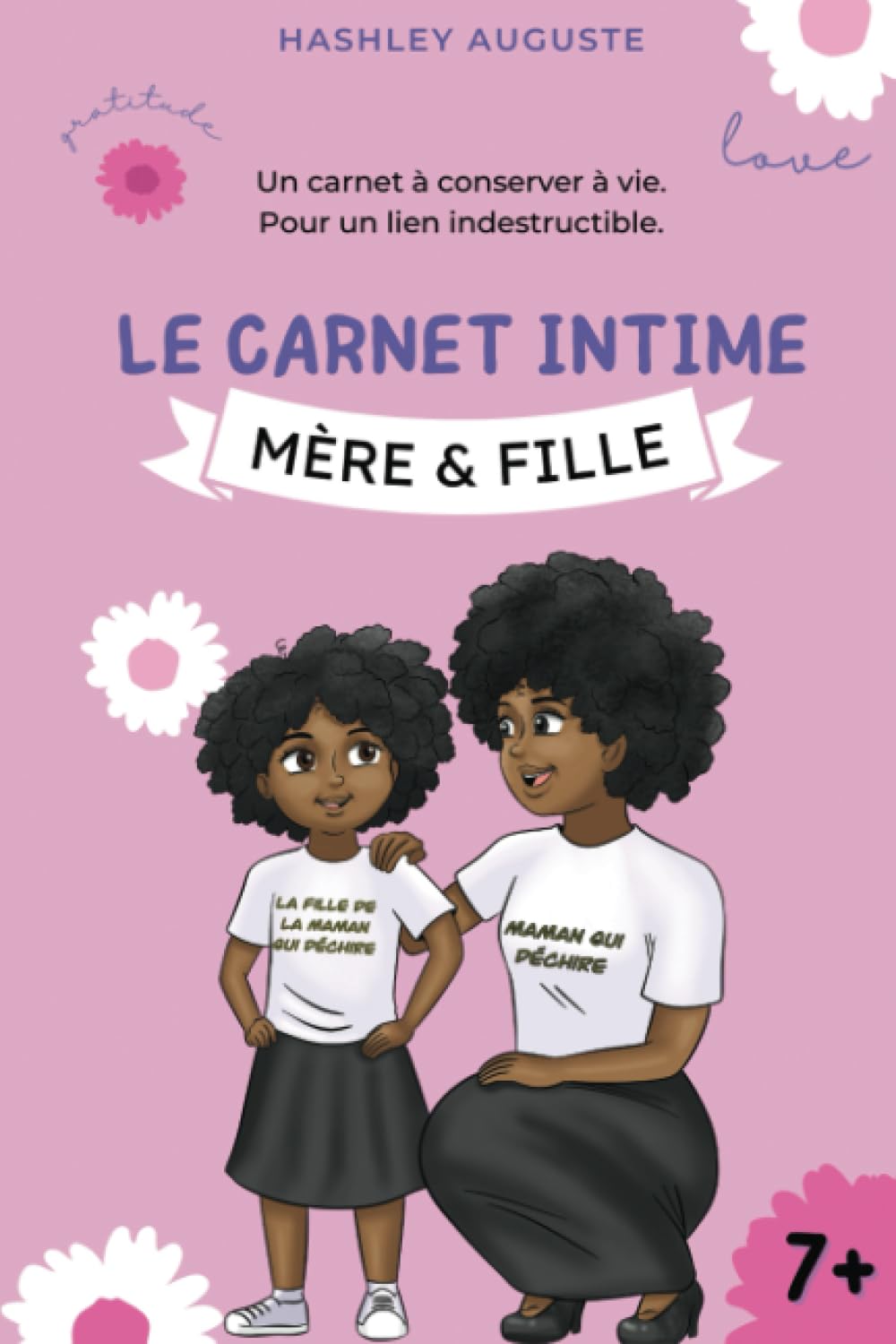 Couverture du livre Little nappy carnet intime Mère & fille