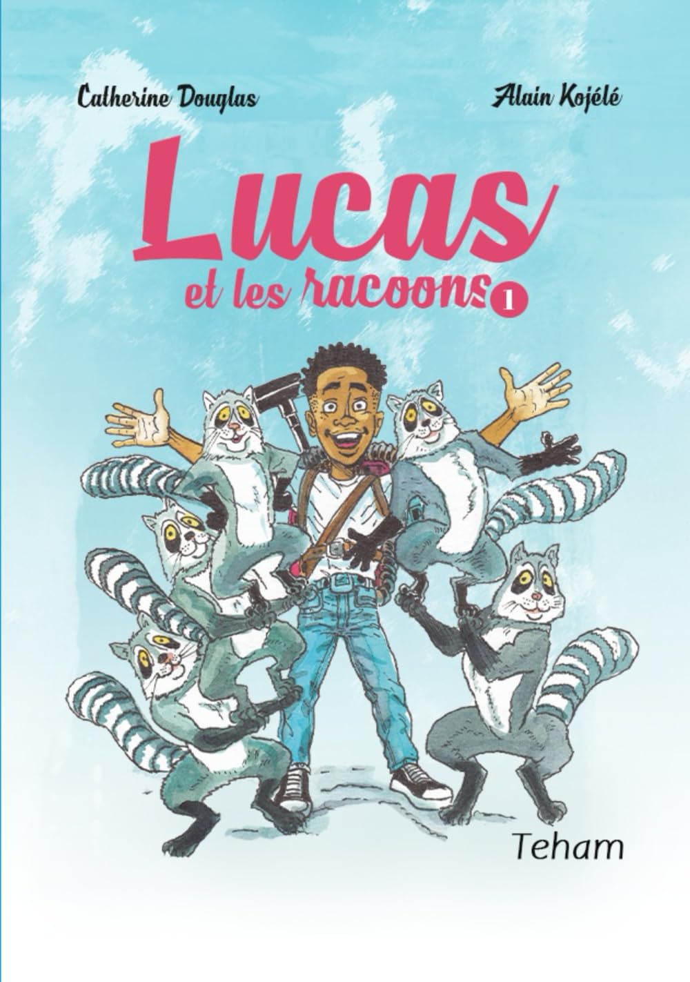 Couverture du livre Lucas et les racoons - Tome 1