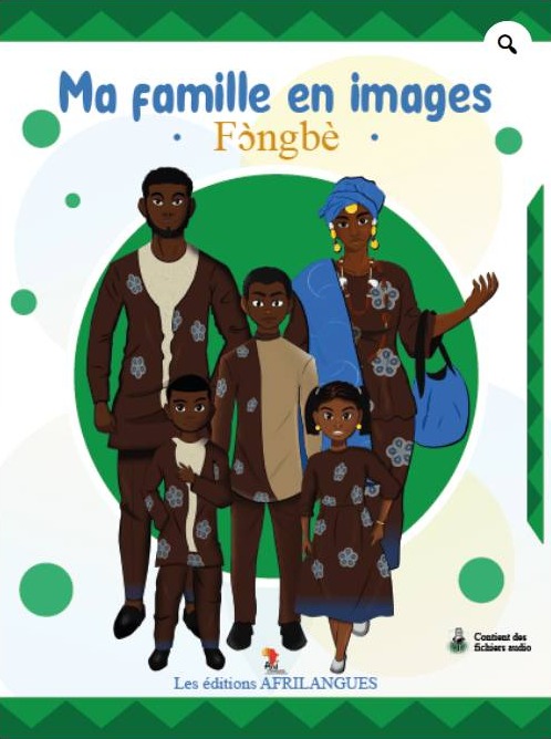 Couverture du livre Ma famille en images - Fɔ̀ngbè (Fon)