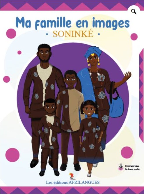 Couverture du livre Ma famille en images - Soninké