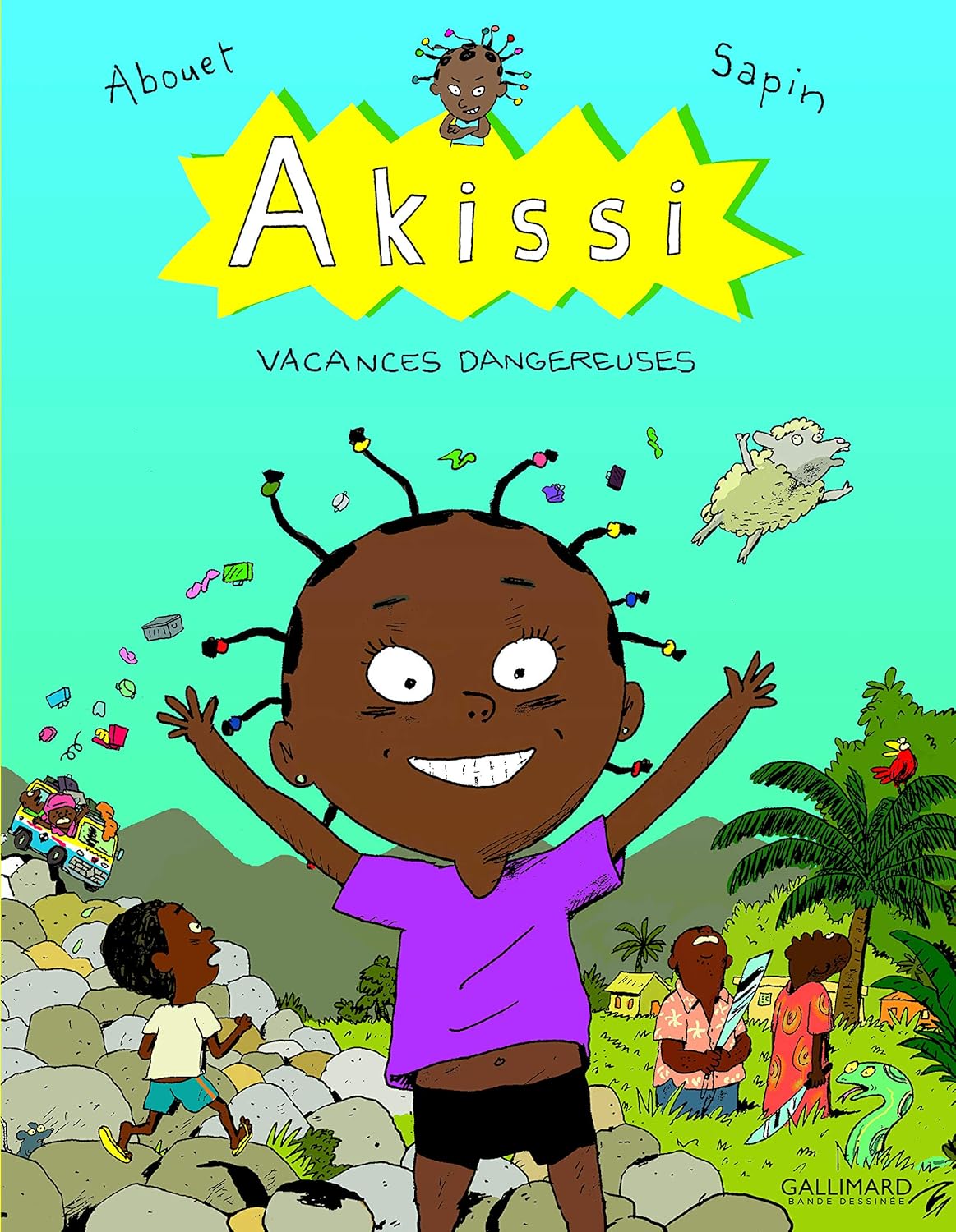 Couverture du livre Akissi Tome 3 : Vacances dangereuses