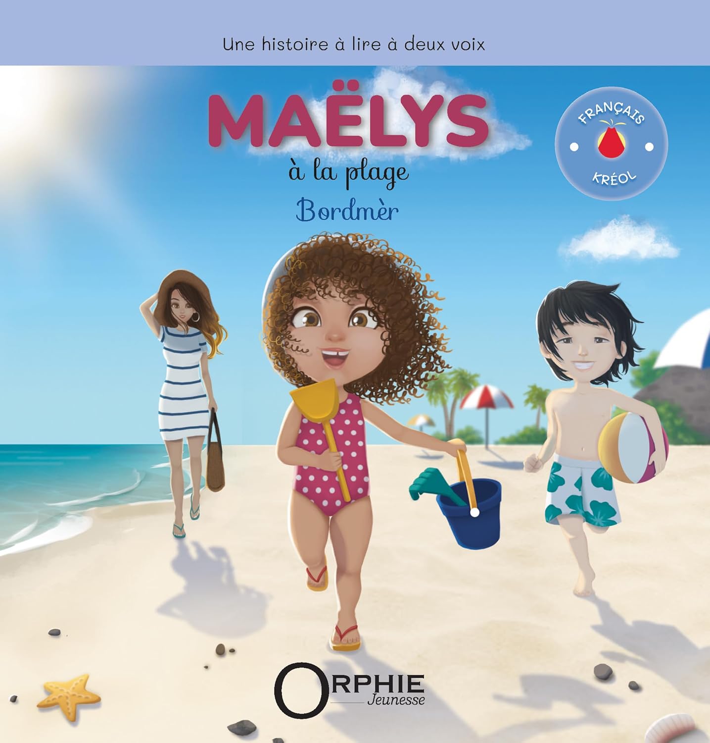 Couverture du livre Maëlys à la plage