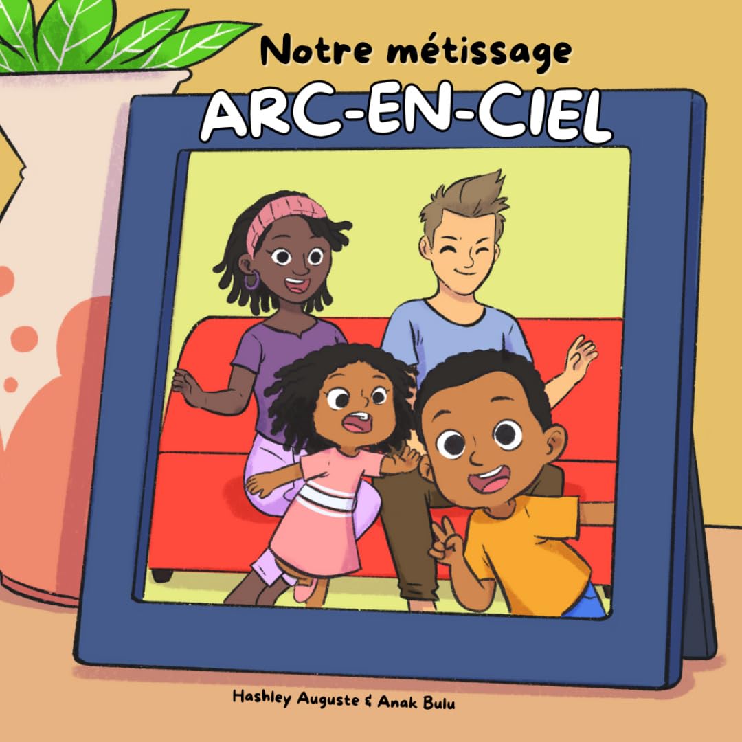 Couverture du livre Malik et Léa - Notre métissage arc-en-ciel