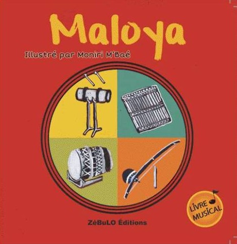 Couverture du livre Maloya, livre musical illustré