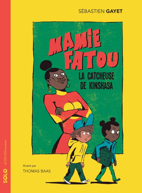 Couverture du livre Mamie Fatou, la catcheuse de Kinshasa