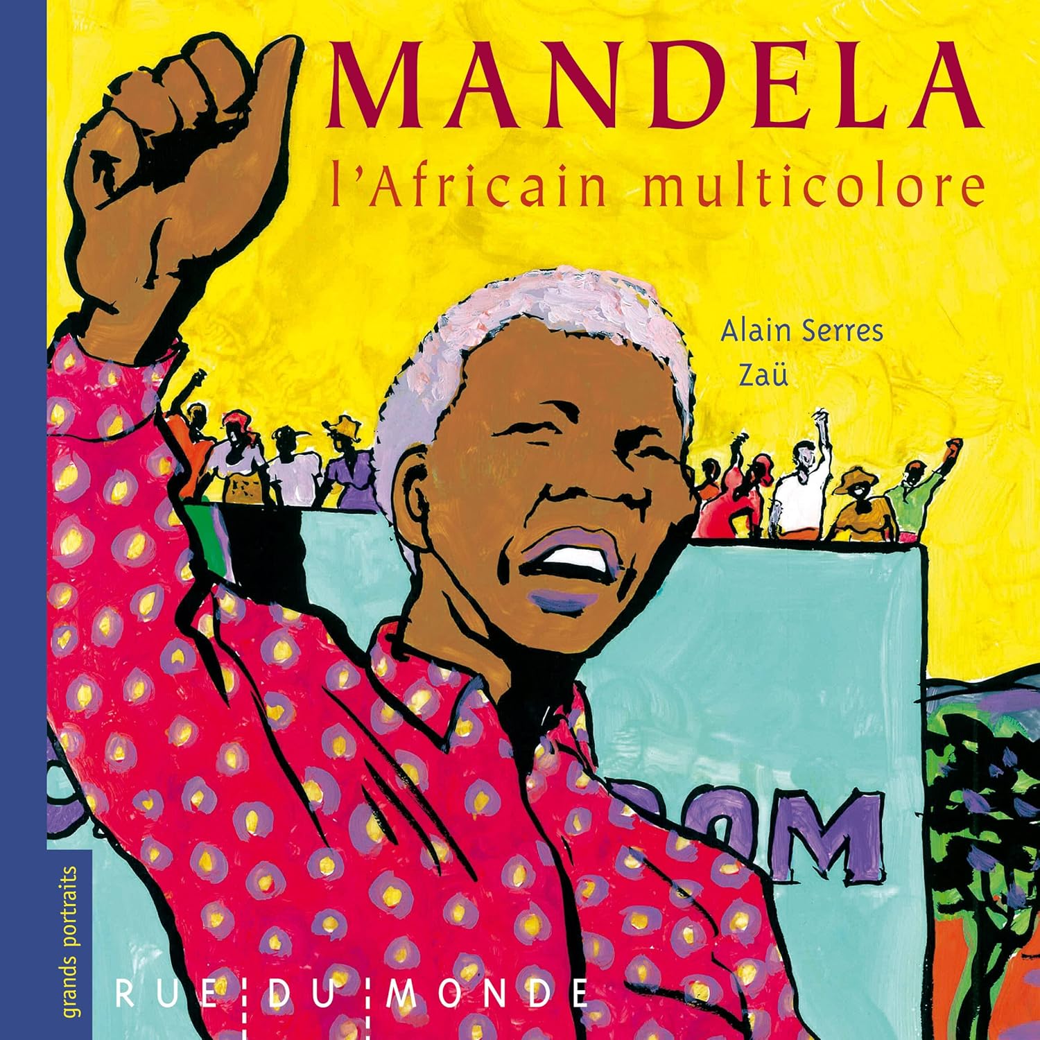Couverture du livre Mandela, l'Africain multicolore