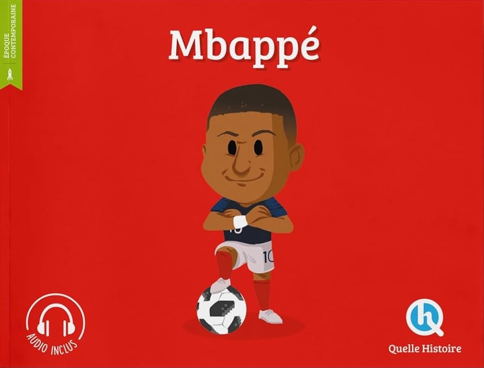 Couverture du livre Mbappe - Quelle Histoire