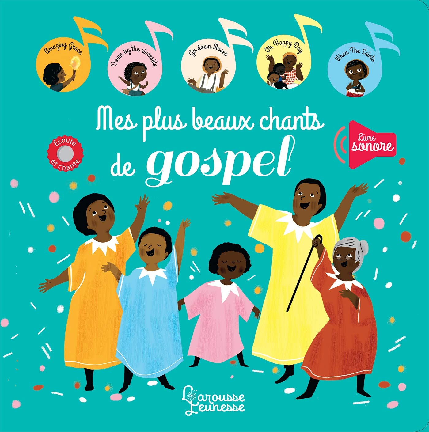 Couverture du livre Mes plus beaux chants de Gospel