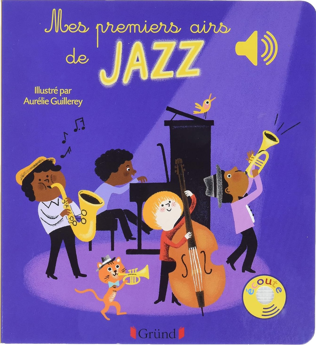 Couverture du livre Mes premiers airs de Jazz – Livre sonore