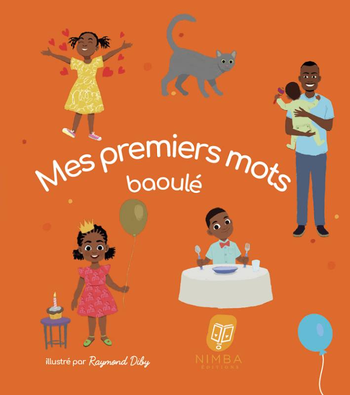 Couverture du livre Mes premiers mots baoulé