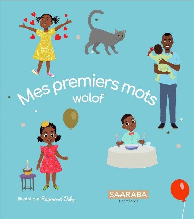 Couverture du livre Mes premiers mots wolof