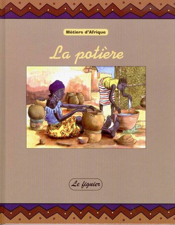 Couverture du livre Métiers d'Afrique - La potière