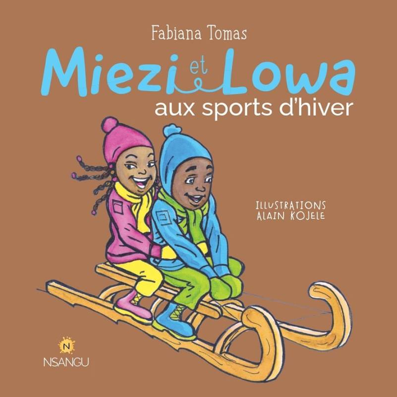 Couverture du livre Miezi et Lowa aux sports d'hiver