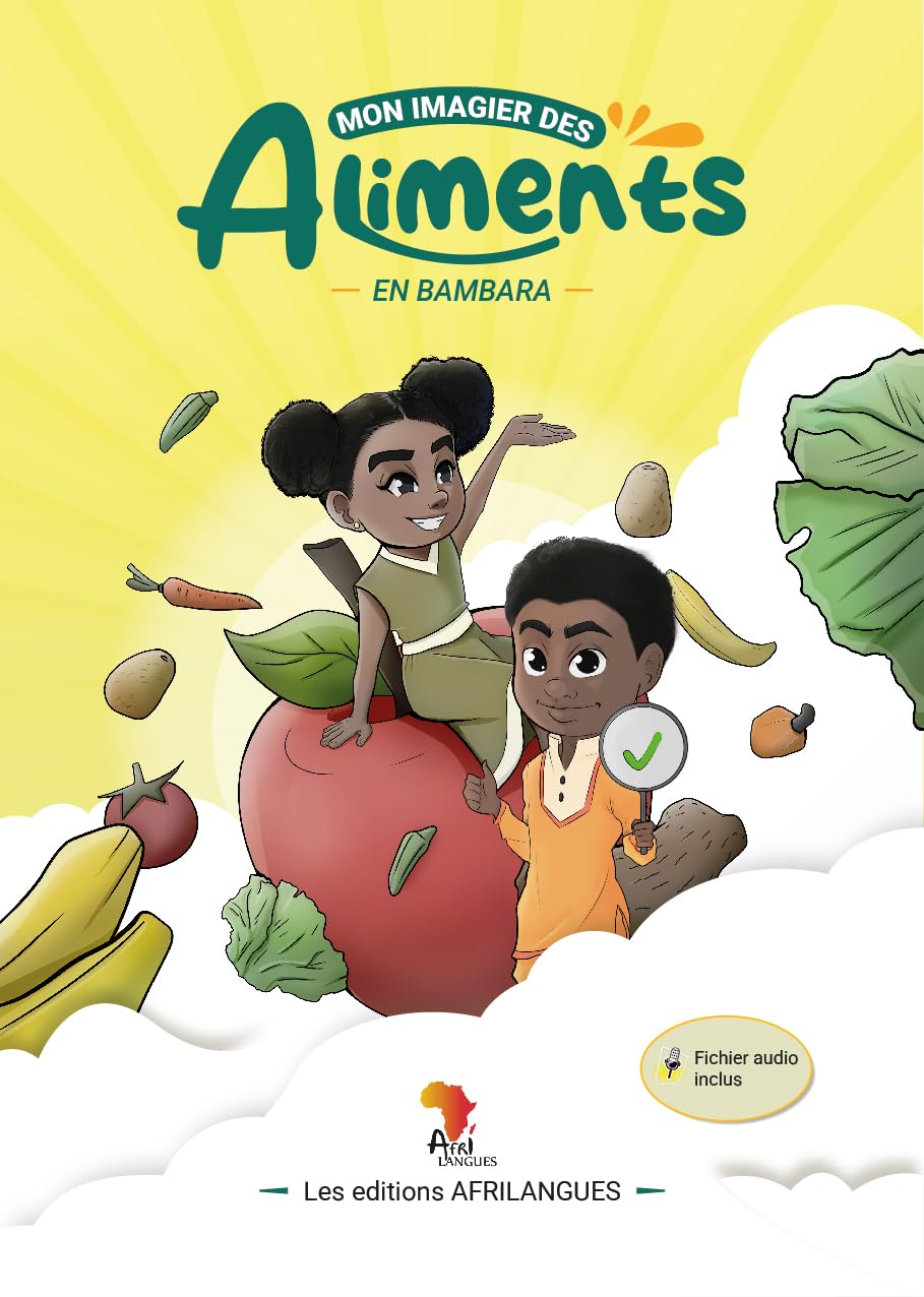Couverture du livre Mon imagier des aliments en Bambara